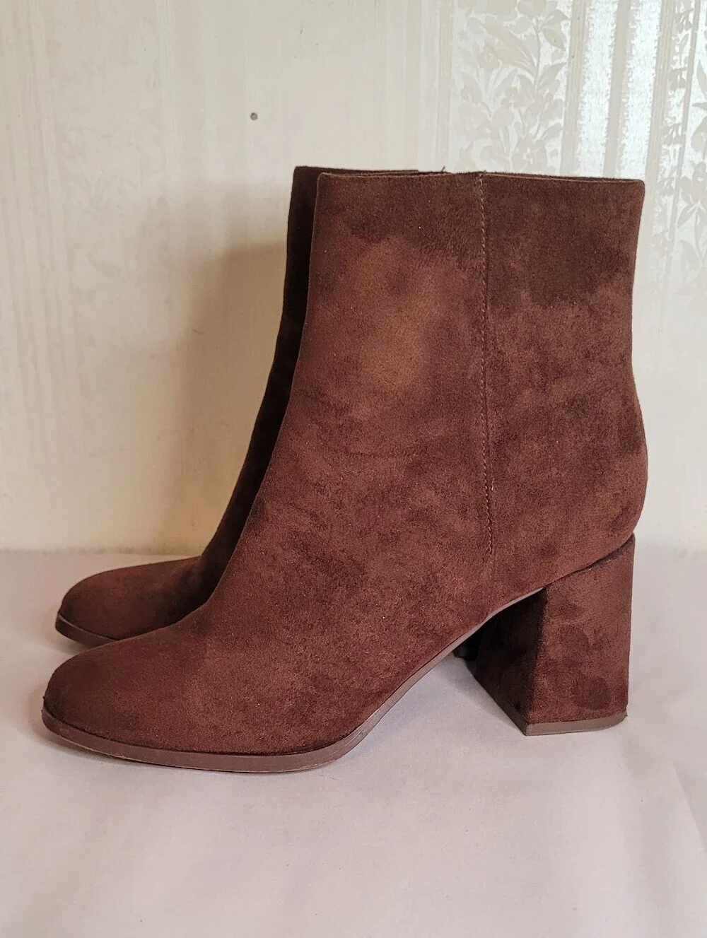 Madden Girl Minglee Dark Brown Ankle Boots Size 8.5